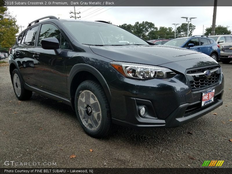 Dark Gray Metallic / Black 2018 Subaru Crosstrek 2.0i Premium