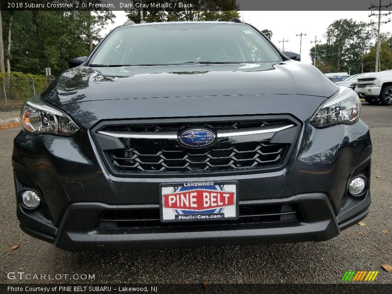 Dark Gray Metallic / Black 2018 Subaru Crosstrek 2.0i Premium