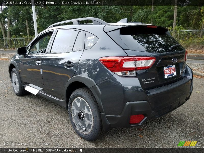 Dark Gray Metallic / Black 2018 Subaru Crosstrek 2.0i Premium
