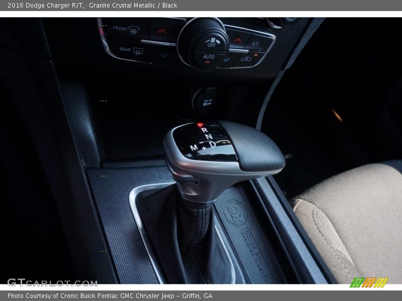 Granite Crystal Metallic / Black 2016 Dodge Charger R/T