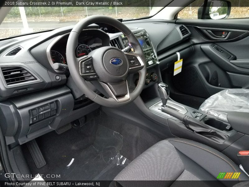  2018 Crosstrek 2.0i Premium Black Interior