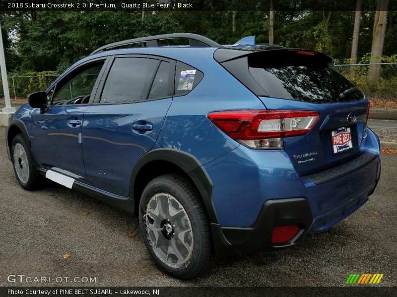 Quartz Blue Pearl / Black 2018 Subaru Crosstrek 2.0i Premium