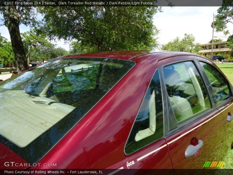 Dark Toreador Red Metallic / Dark Pebble/Light Pebble 2007 Ford Focus ZX4 S Sedan