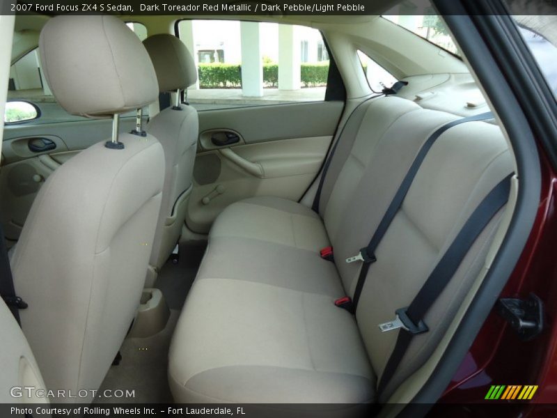 Dark Toreador Red Metallic / Dark Pebble/Light Pebble 2007 Ford Focus ZX4 S Sedan