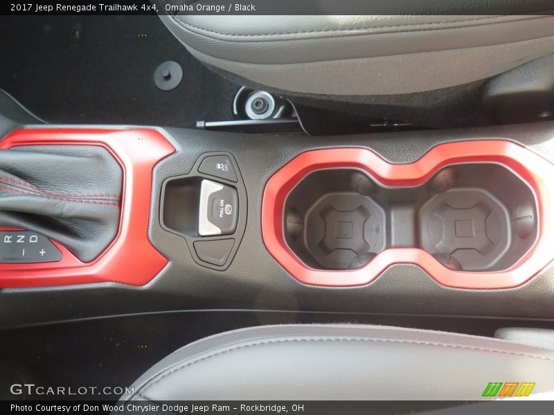 Omaha Orange / Black 2017 Jeep Renegade Trailhawk 4x4