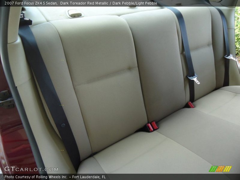 Dark Toreador Red Metallic / Dark Pebble/Light Pebble 2007 Ford Focus ZX4 S Sedan