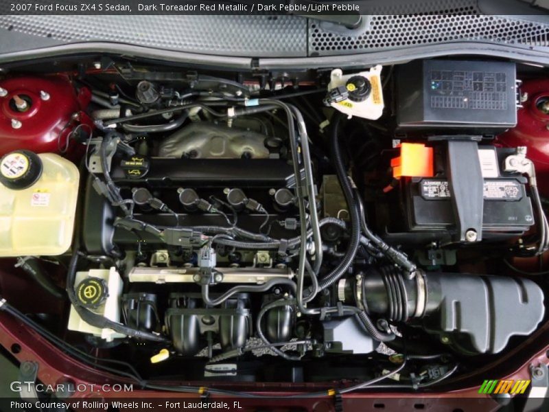 Dark Toreador Red Metallic / Dark Pebble/Light Pebble 2007 Ford Focus ZX4 S Sedan