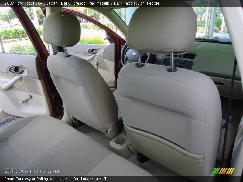 Dark Toreador Red Metallic / Dark Pebble/Light Pebble 2007 Ford Focus ZX4 S Sedan