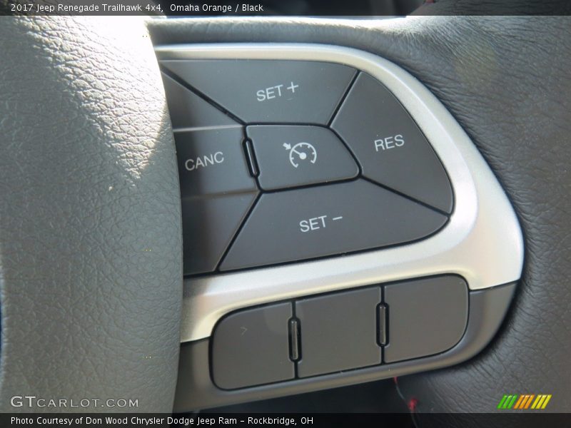 Omaha Orange / Black 2017 Jeep Renegade Trailhawk 4x4