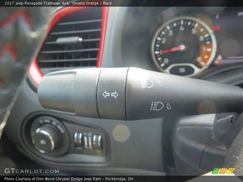 Omaha Orange / Black 2017 Jeep Renegade Trailhawk 4x4