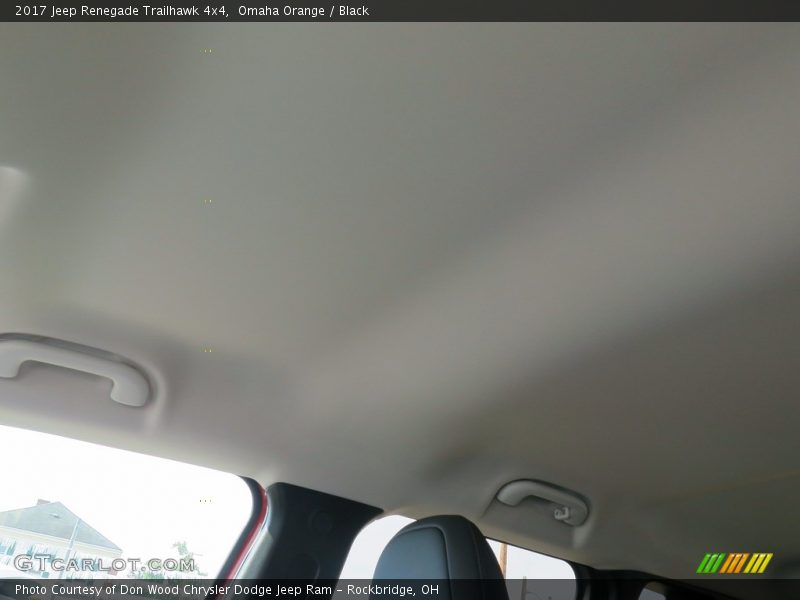 Omaha Orange / Black 2017 Jeep Renegade Trailhawk 4x4