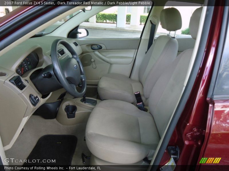 Dark Toreador Red Metallic / Dark Pebble/Light Pebble 2007 Ford Focus ZX4 S Sedan