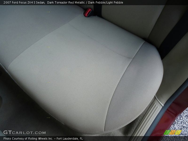 Dark Toreador Red Metallic / Dark Pebble/Light Pebble 2007 Ford Focus ZX4 S Sedan