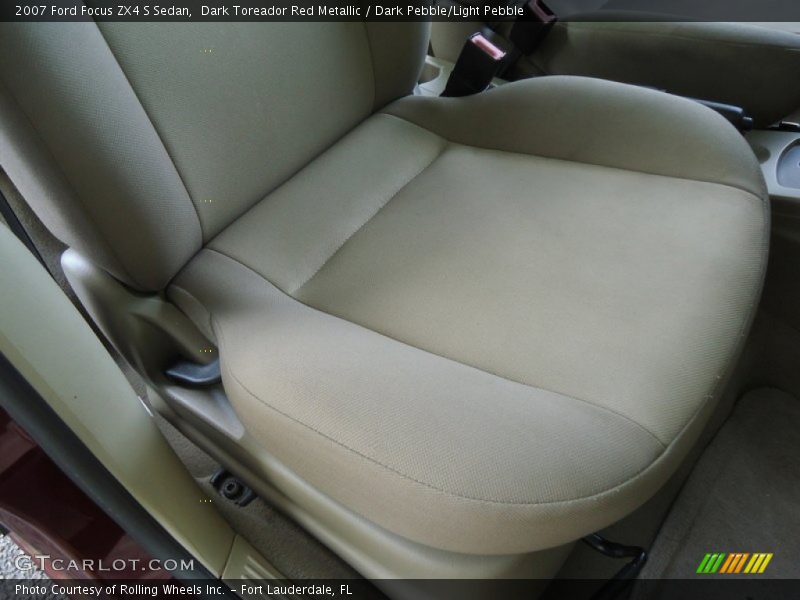 Dark Toreador Red Metallic / Dark Pebble/Light Pebble 2007 Ford Focus ZX4 S Sedan