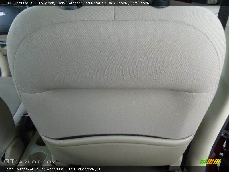 Dark Toreador Red Metallic / Dark Pebble/Light Pebble 2007 Ford Focus ZX4 S Sedan