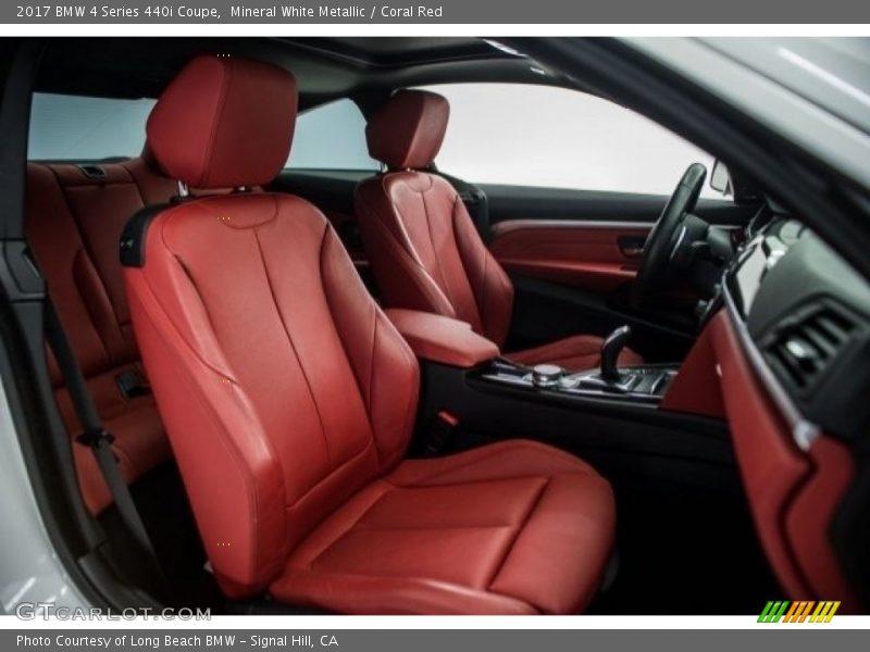 Front Seat of 2017 4 Series 440i Coupe