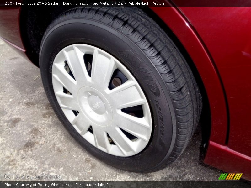Dark Toreador Red Metallic / Dark Pebble/Light Pebble 2007 Ford Focus ZX4 S Sedan