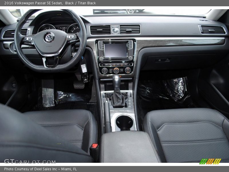 Dashboard of 2016 Passat SE Sedan