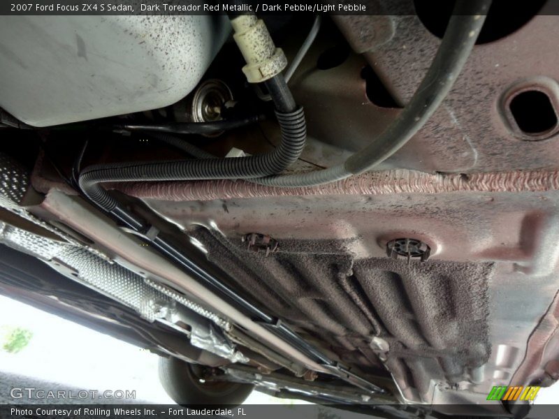 Dark Toreador Red Metallic / Dark Pebble/Light Pebble 2007 Ford Focus ZX4 S Sedan