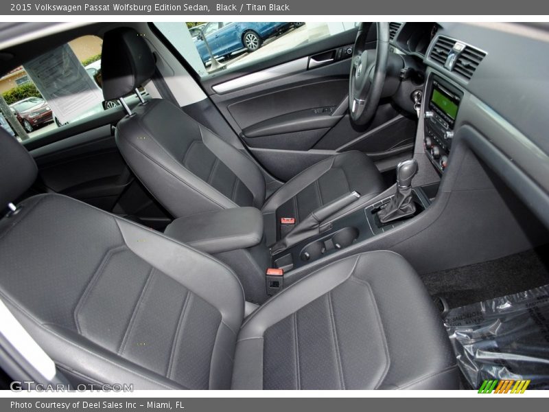 Black / Titan Black 2015 Volkswagen Passat Wolfsburg Edition Sedan
