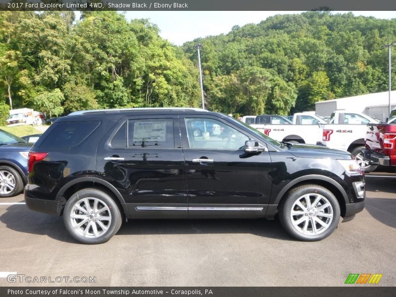 Shadow Black / Ebony Black 2017 Ford Explorer Limited 4WD