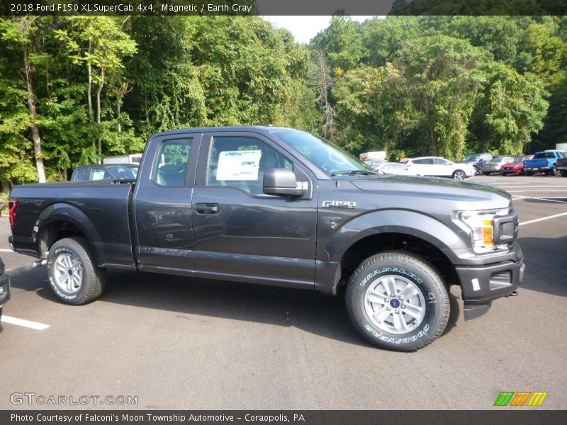 Magnetic / Earth Gray 2018 Ford F150 XL SuperCab 4x4