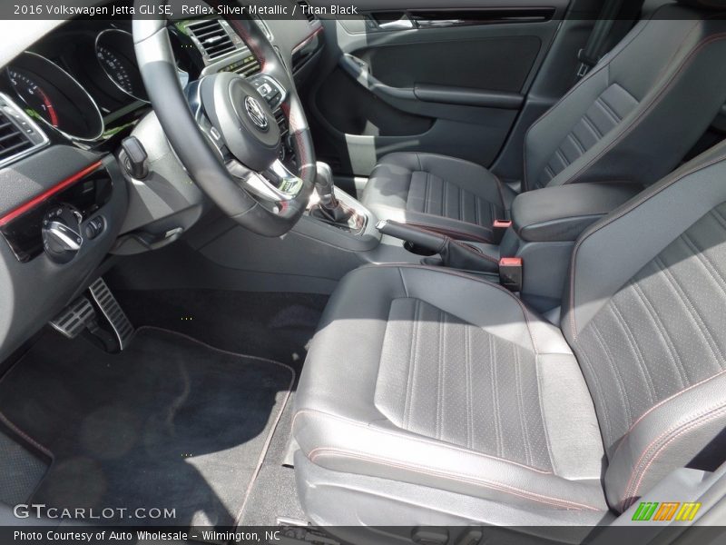 Reflex Silver Metallic / Titan Black 2016 Volkswagen Jetta GLI SE