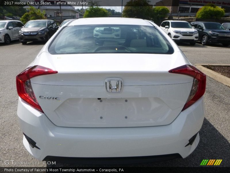 Taffeta White / Ivory 2017 Honda Civic LX Sedan