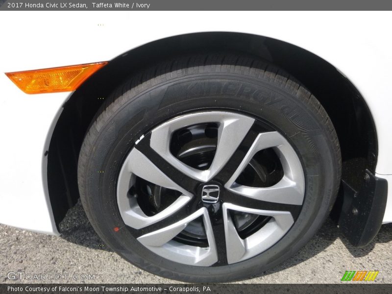 Taffeta White / Ivory 2017 Honda Civic LX Sedan