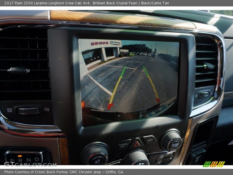 Brilliant Black Crystal Pearl / Black/Cattle Tan 2017 Ram 1500 Laramie Longhorn Crew Cab 4x4
