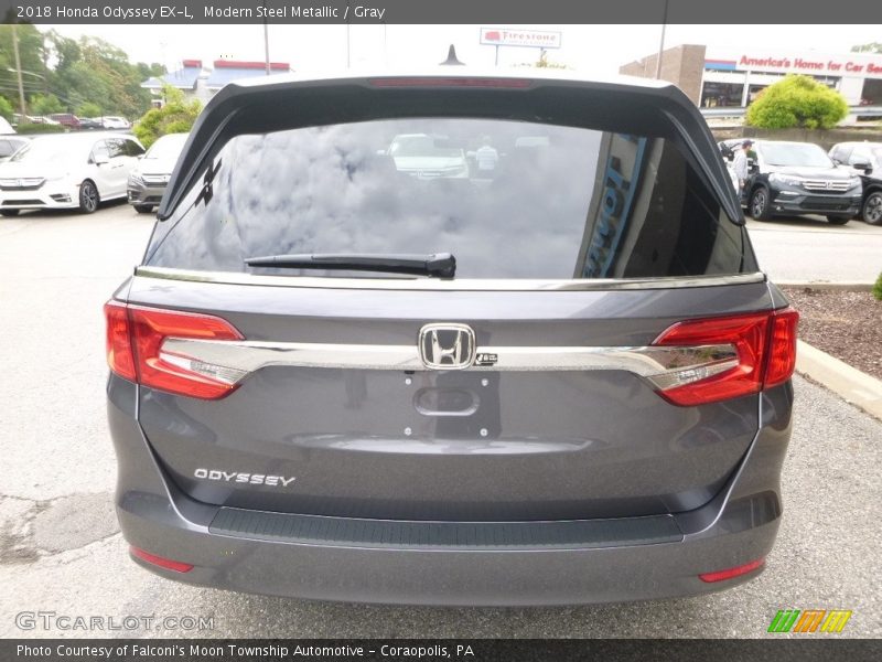 Modern Steel Metallic / Gray 2018 Honda Odyssey EX-L