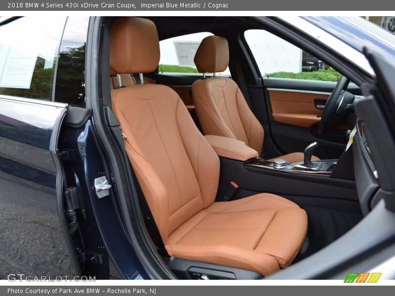 Imperial Blue Metallic / Cognac 2018 BMW 4 Series 430i xDrive Gran Coupe