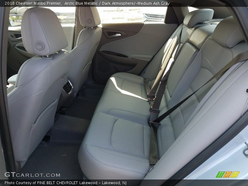 Arctic Blue Metallic / Dark Atmosphere/­Medium Ash Gray 2018 Chevrolet Malibu Premier