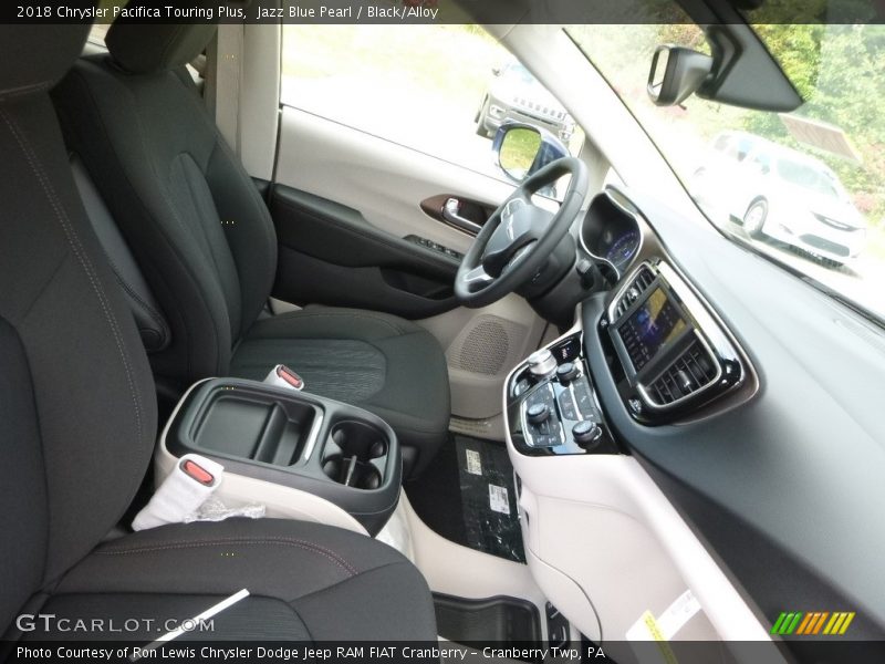 Jazz Blue Pearl / Black/Alloy 2018 Chrysler Pacifica Touring Plus