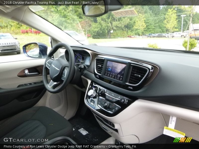 Jazz Blue Pearl / Black/Alloy 2018 Chrysler Pacifica Touring Plus