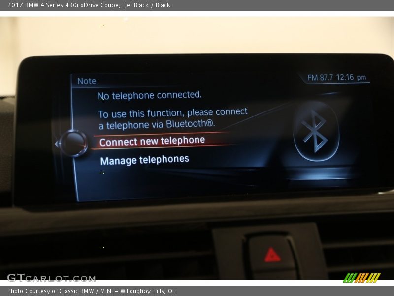 Jet Black / Black 2017 BMW 4 Series 430i xDrive Coupe