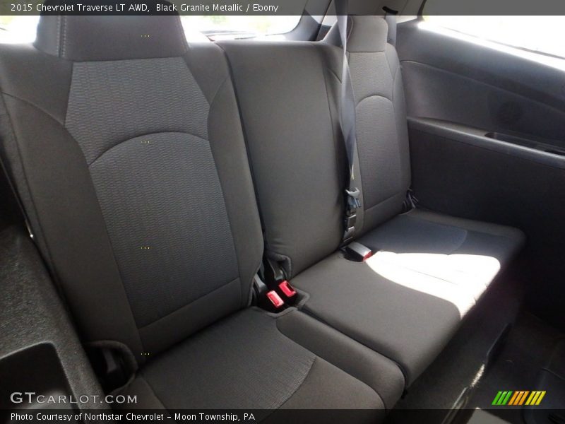 Black Granite Metallic / Ebony 2015 Chevrolet Traverse LT AWD