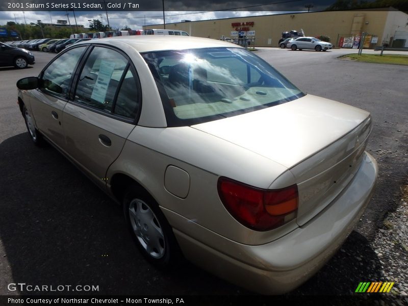 Gold / Tan 2001 Saturn S Series SL1 Sedan
