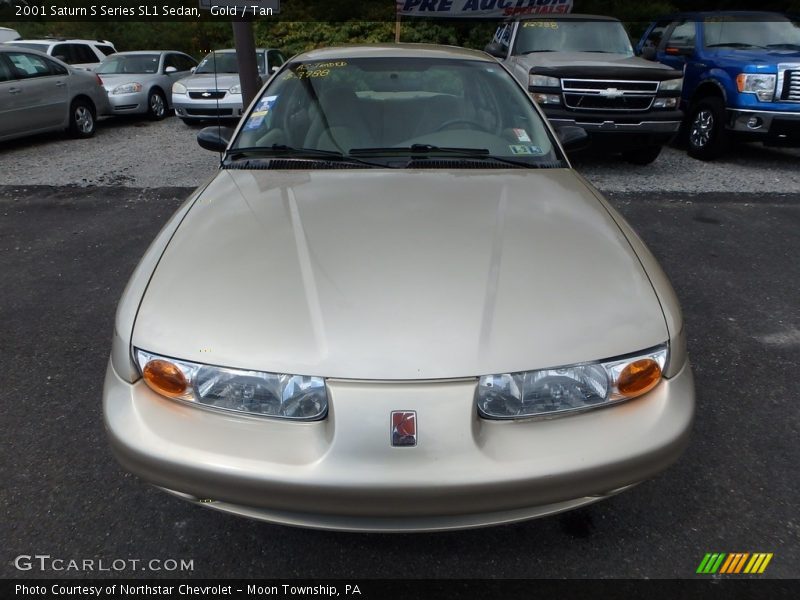 Gold / Tan 2001 Saturn S Series SL1 Sedan