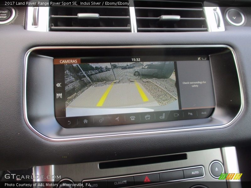 Indus Silver / Ebony/Ebony 2017 Land Rover Range Rover Sport SE