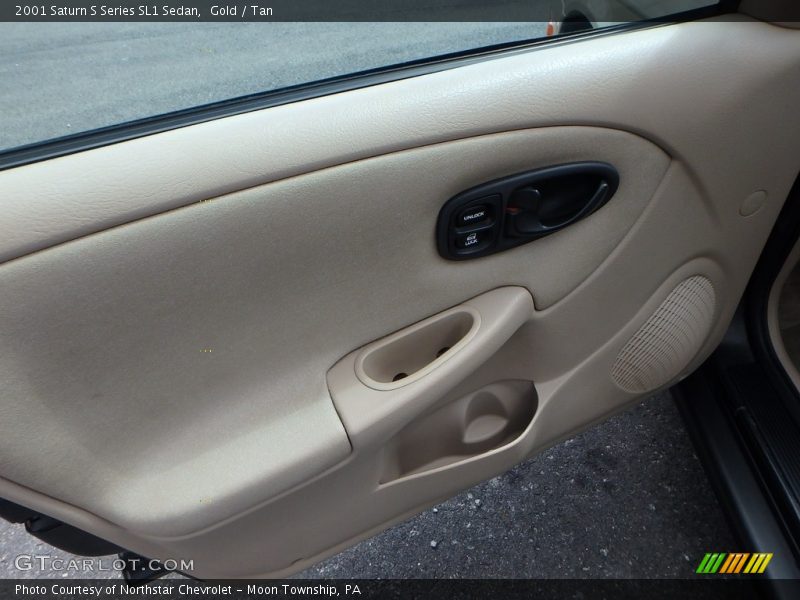 Gold / Tan 2001 Saturn S Series SL1 Sedan