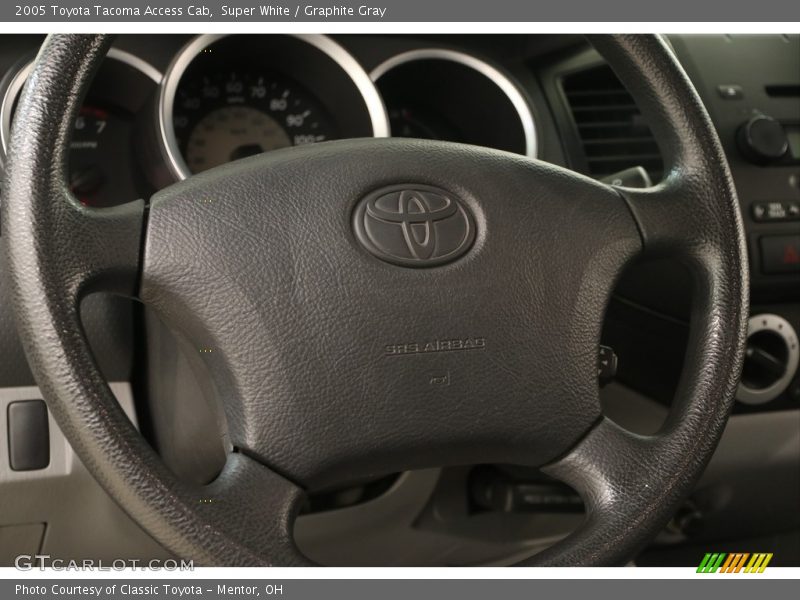Super White / Graphite Gray 2005 Toyota Tacoma Access Cab