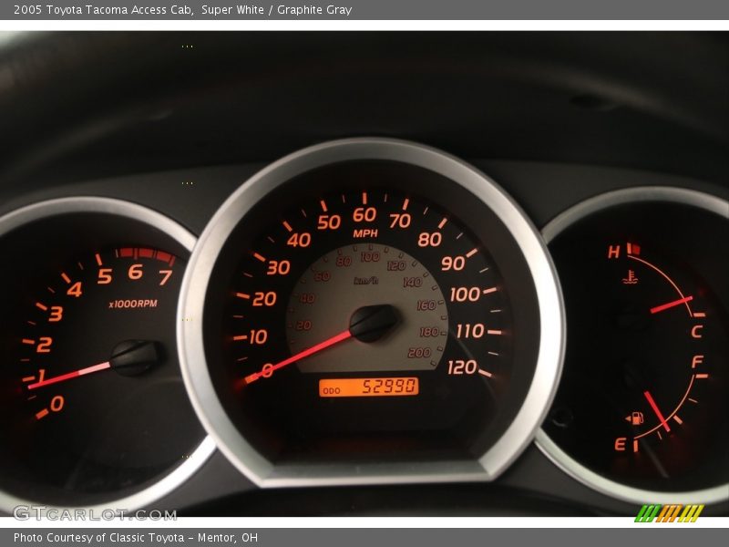 Super White / Graphite Gray 2005 Toyota Tacoma Access Cab