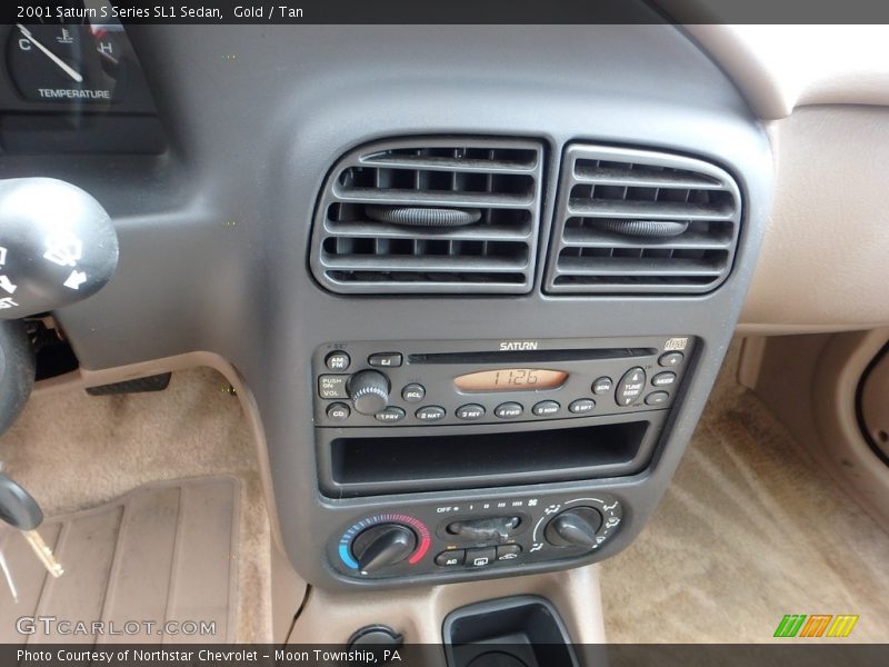 Gold / Tan 2001 Saturn S Series SL1 Sedan