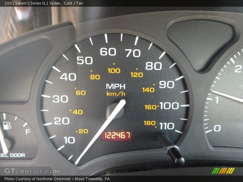 Gold / Tan 2001 Saturn S Series SL1 Sedan