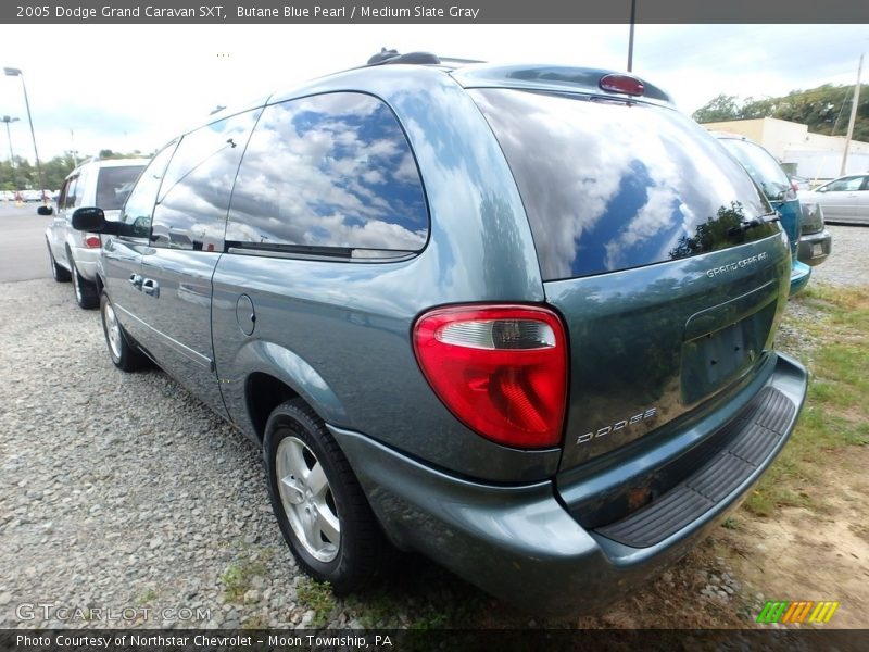Butane Blue Pearl / Medium Slate Gray 2005 Dodge Grand Caravan SXT
