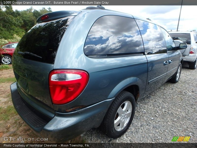 Butane Blue Pearl / Medium Slate Gray 2005 Dodge Grand Caravan SXT