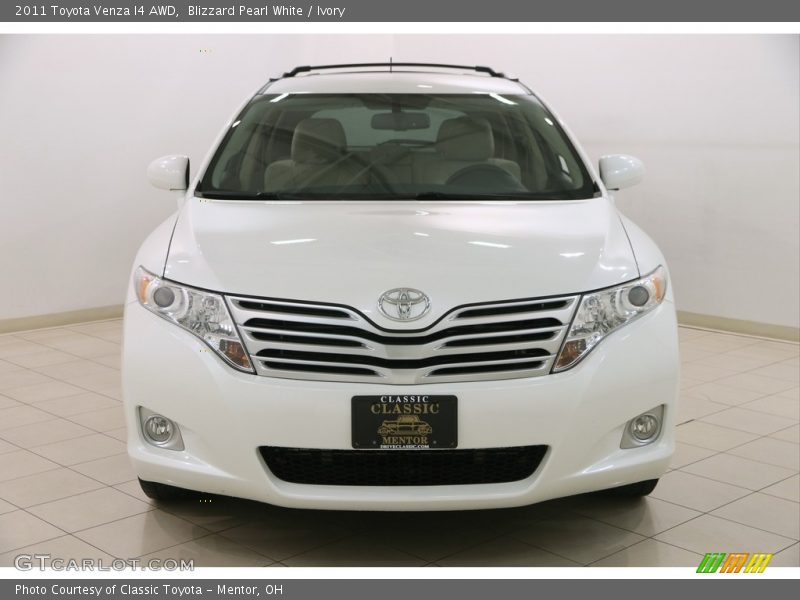 Blizzard Pearl White / Ivory 2011 Toyota Venza I4 AWD