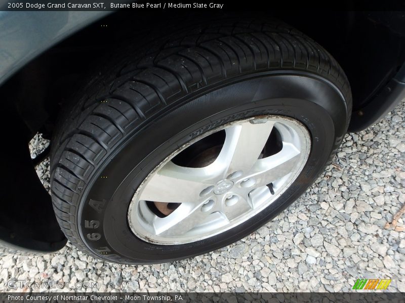 Butane Blue Pearl / Medium Slate Gray 2005 Dodge Grand Caravan SXT