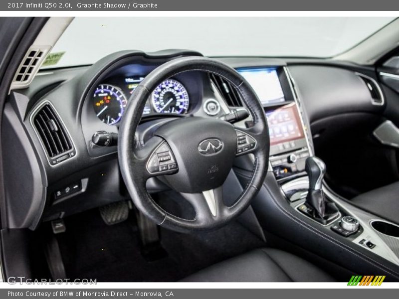 Dashboard of 2017 Q50 2.0t